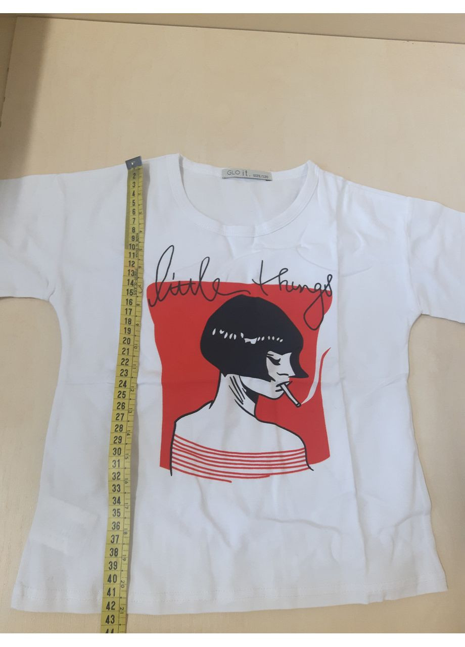 Літній костюм для дівчинки Підлітка футболка топ довгі шорти бриджи Угорщина 128 134 140 146 152 158 164 No Brand (366080097)