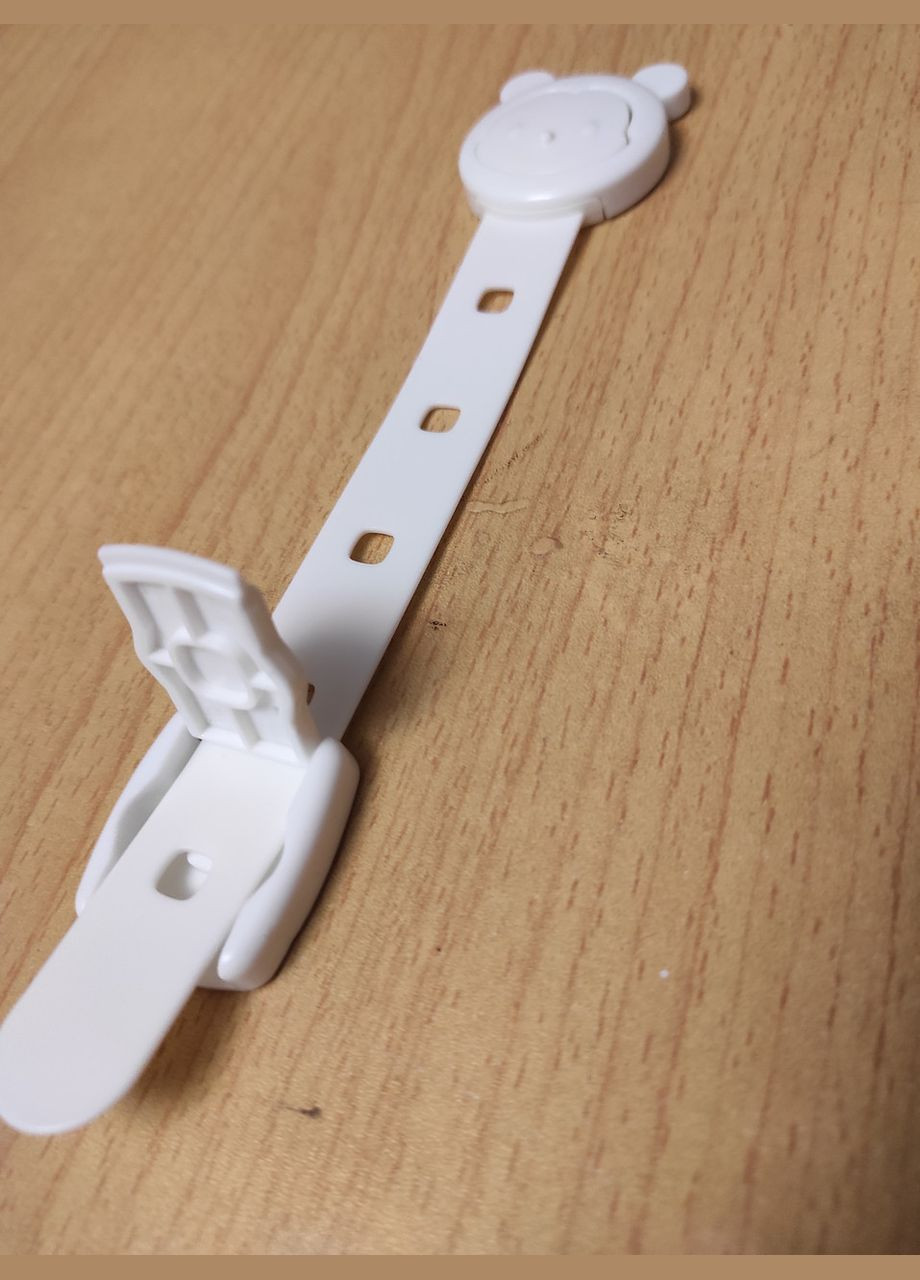 Універсальний замок безпеки Ведмедик регульованої довжини з защіпкою No Brand (328600375)