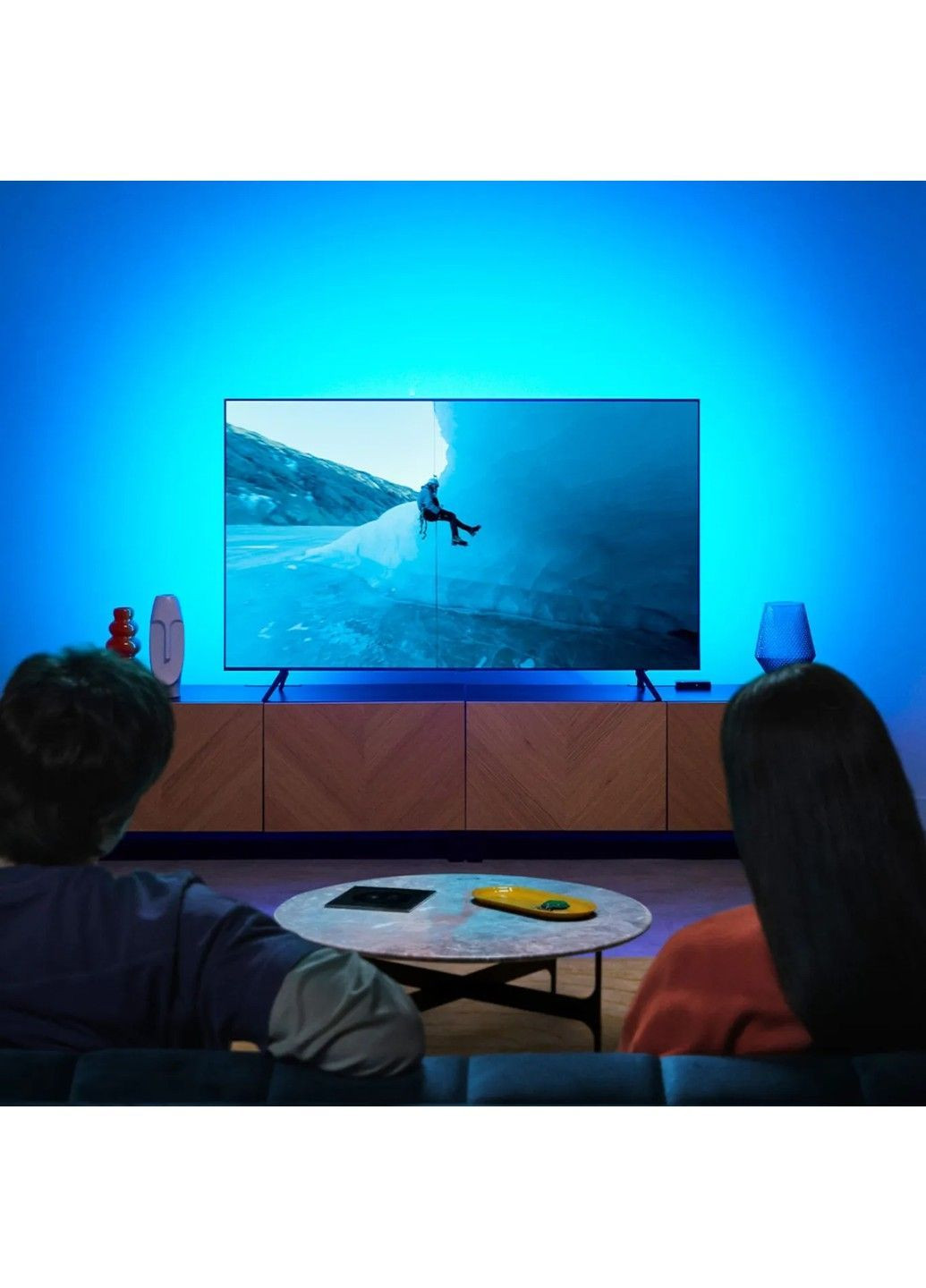 Набір адаптивного Ambilight підсвічування для телевізорів 75-85" HDMI Sync Box TV Backlight WiZ (371330833)