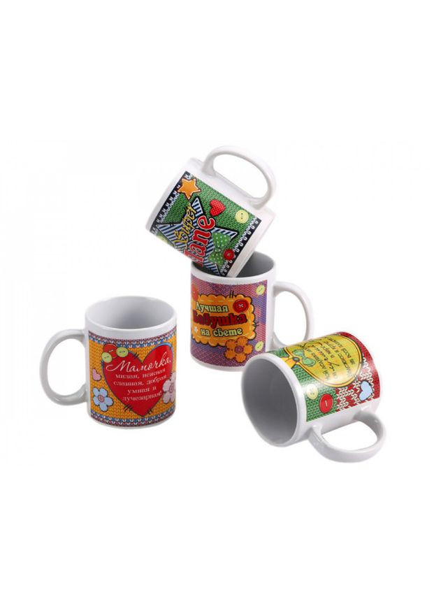 Кухоль VB-6010082 300 мл зелена Vabene (348168938)