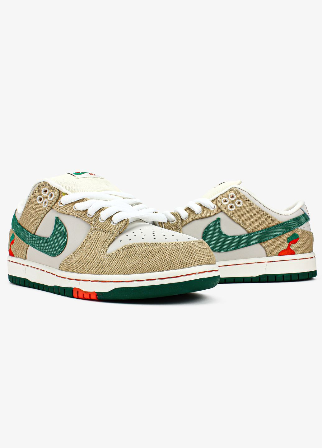 Бежеві всесезон кросівки чоловічі nike sb dunk low x jarritos beige | найк сб данк низькі бежеві No Brand