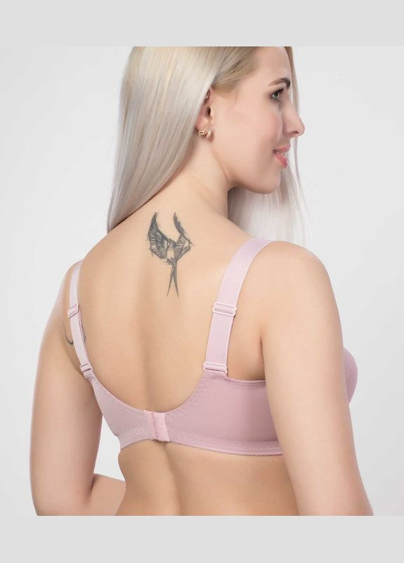 Рожевий бюстгальтер без кісточок з м'якою чашкою Elita без кісточок
