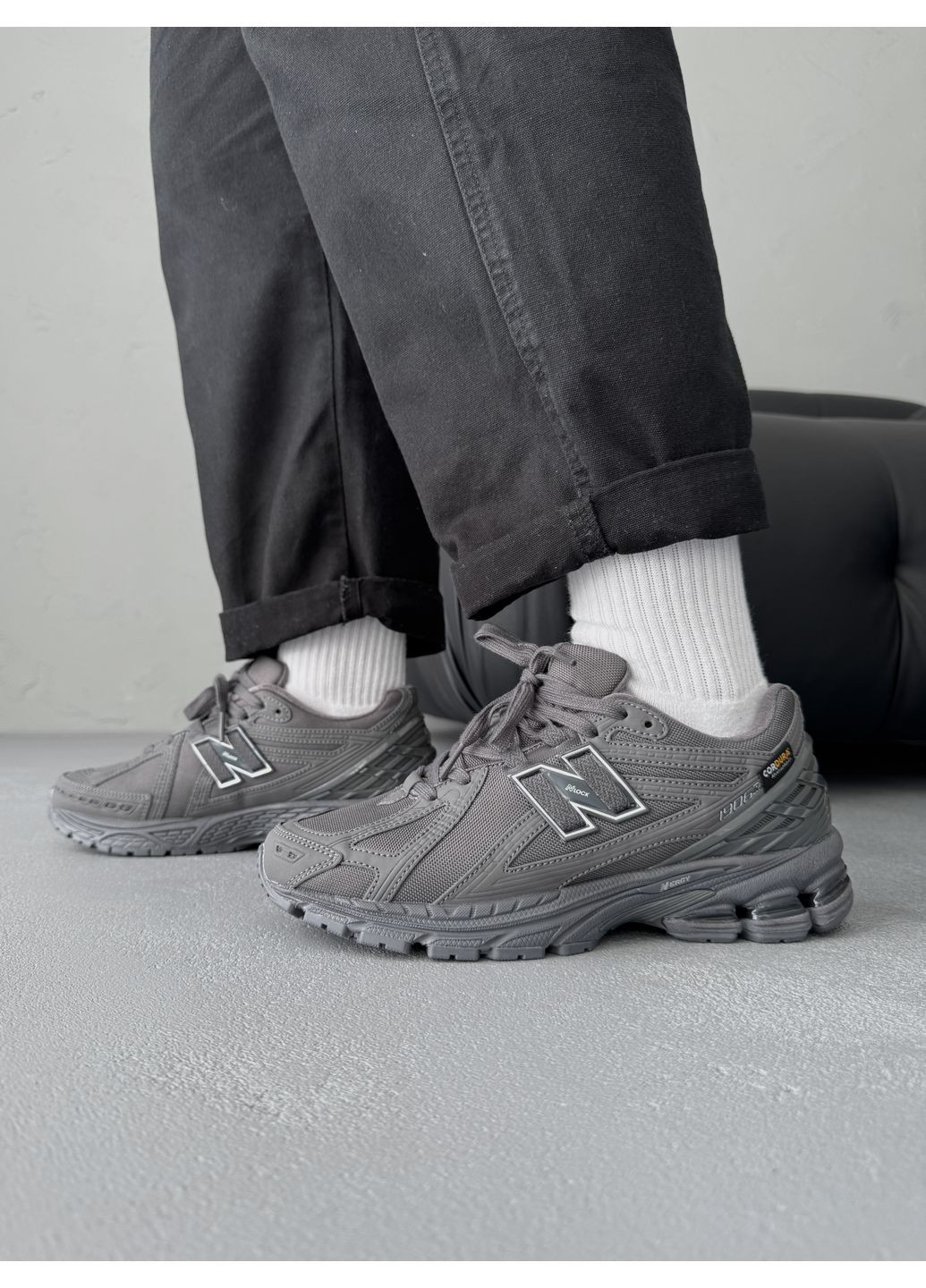 Кроссовки женские и мужские New Balance 1906R Cordura grey | Нью Беланс 1906R серые No Brand серые демисезоны (370967661)