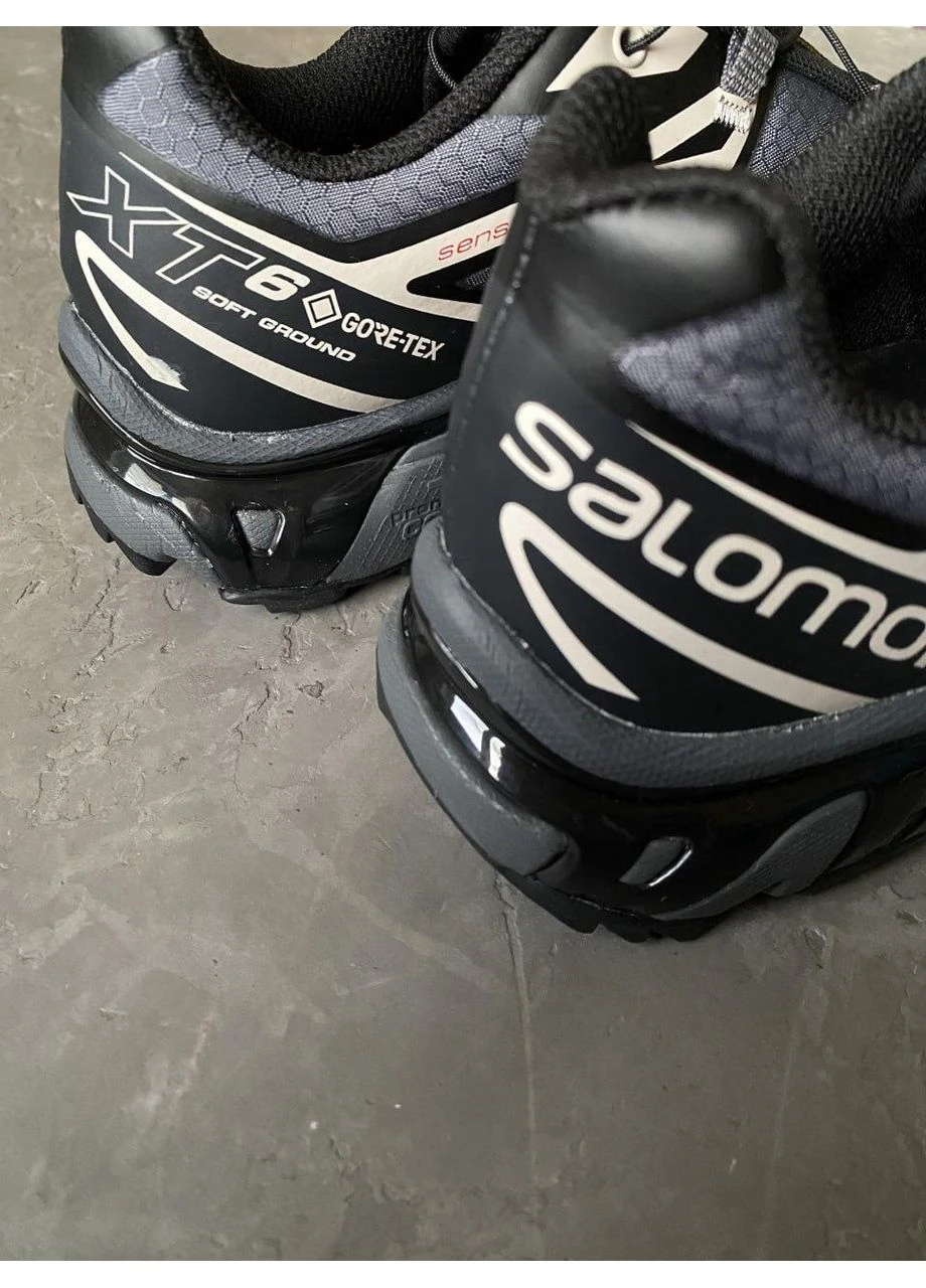 КРОСІВКИ ЖІНОЧІ SALOMON XT-6 GORE-TEX BLACK САЛОМОН XT-6 No Brand чорні демісезони (367171452)