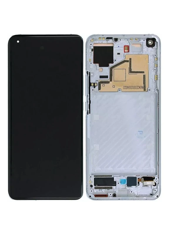 Дисплей Mi 11 в зборі з сенсором та рамкою Cloud White service orig Xiaomi (400068650)