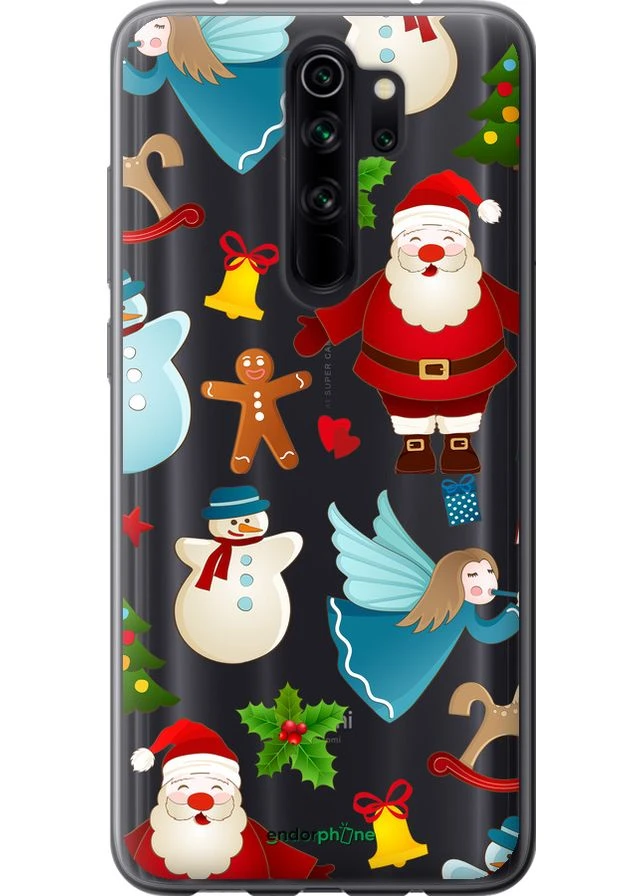 Чехол на Xiaomi Redmi Note 8 Pro Новогодний 1 "4614t-1783-70447" Endorphone (369449200)