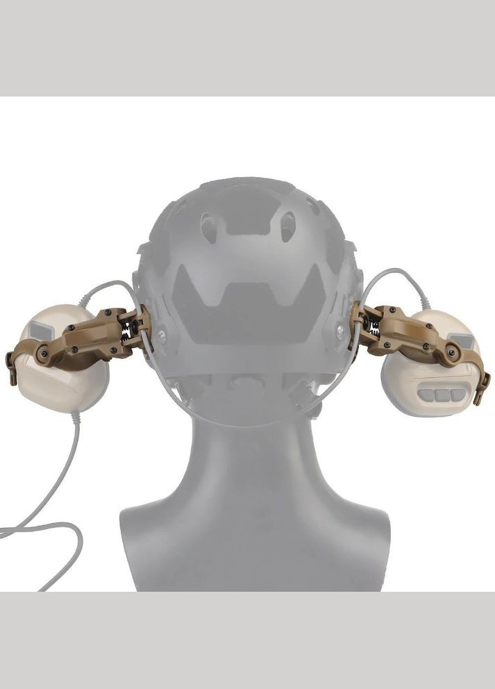 Адаптер для навушників Helmet Rail Adapter, Coyote No Brand (315879381)