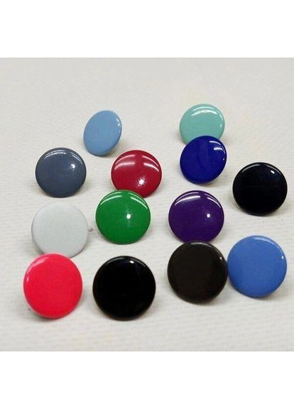 Кнопка Альфа 15мм Малинова (10шт) (00247) Plus-plus (352745872)