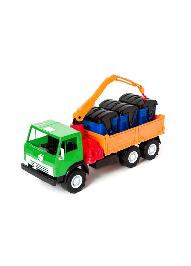 Іграшковий вантажівка Камаз Х3 бортовий з маніпулятором пластик в асортименті 280 Оріон Укр2800 (370654427)