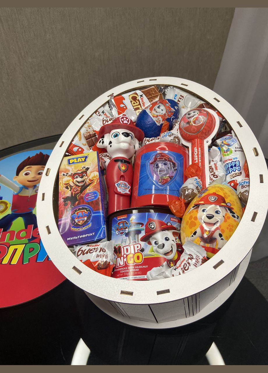 Подарочный Kinder-бокс "Щенячий Патруль" с Маршалом! Paw Patrol (351904670)