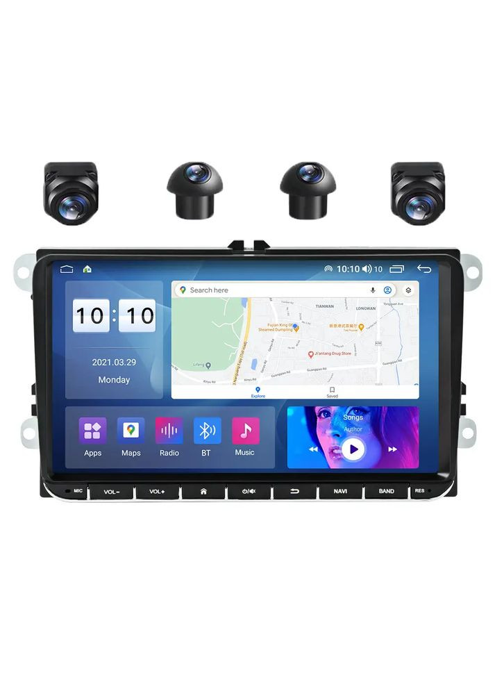 Штатна магнітола MS Volkswagen Passat B7 (2011-2015) 9' IPS CarPlay Mekede (352264415)