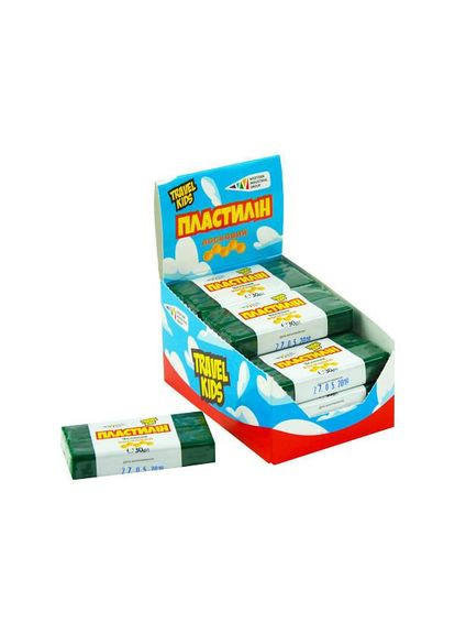 Пластилін UA 30гр,восковий 333108(12)(48) Гамма (322575406)