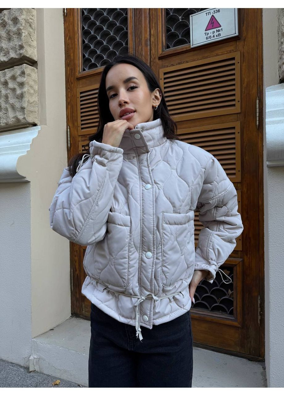 Біла куртка No Brand