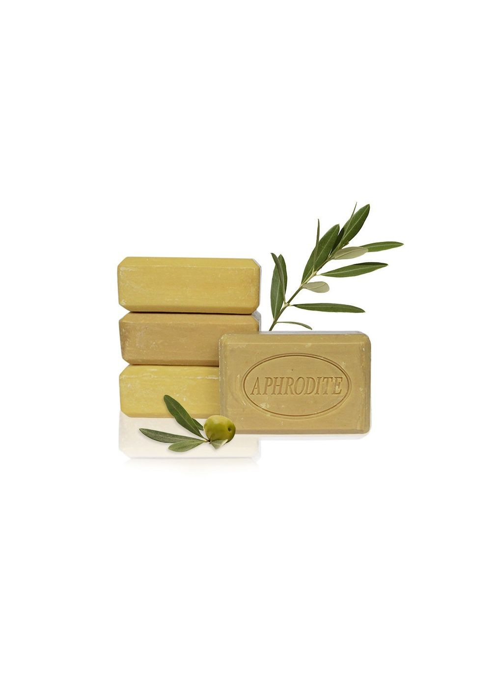 Натуральное хозяйственное оливковое мыло 125г (Z90) Aphrodite (276907121)