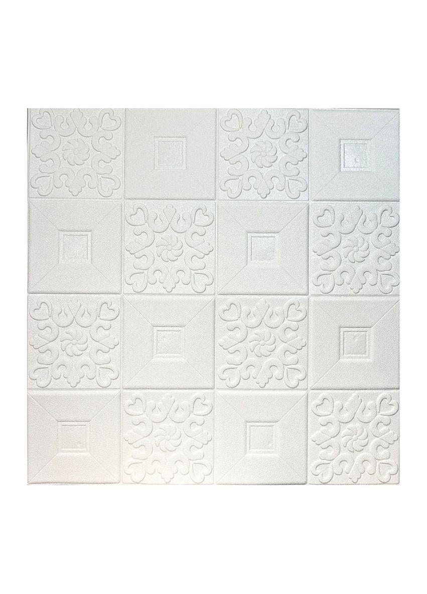 Самоклеюча декоративна 3D панель Стерлінг 700x700x5 мм Loft Expert (372444980)