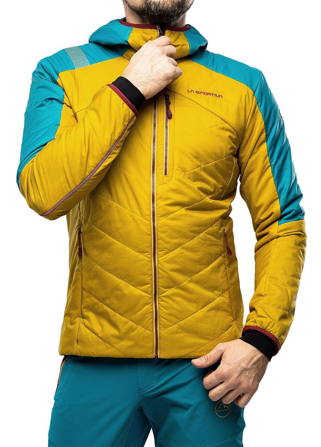 Желтая куртка sport mythic jacket La Sportiva
