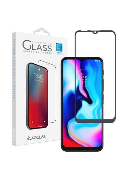 Скло захисне (1283126514395) ACCLAB Full Glue MOTO E7 Power (366660461)