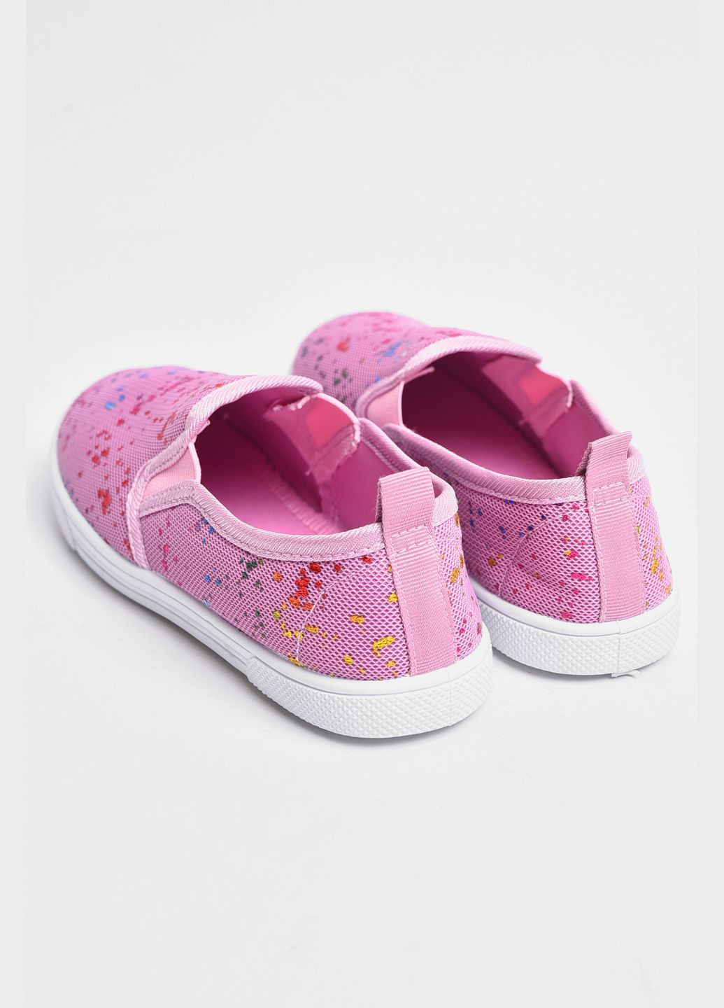 Мокасины детские для девочки розового цвета Let's Shop (290663413)
