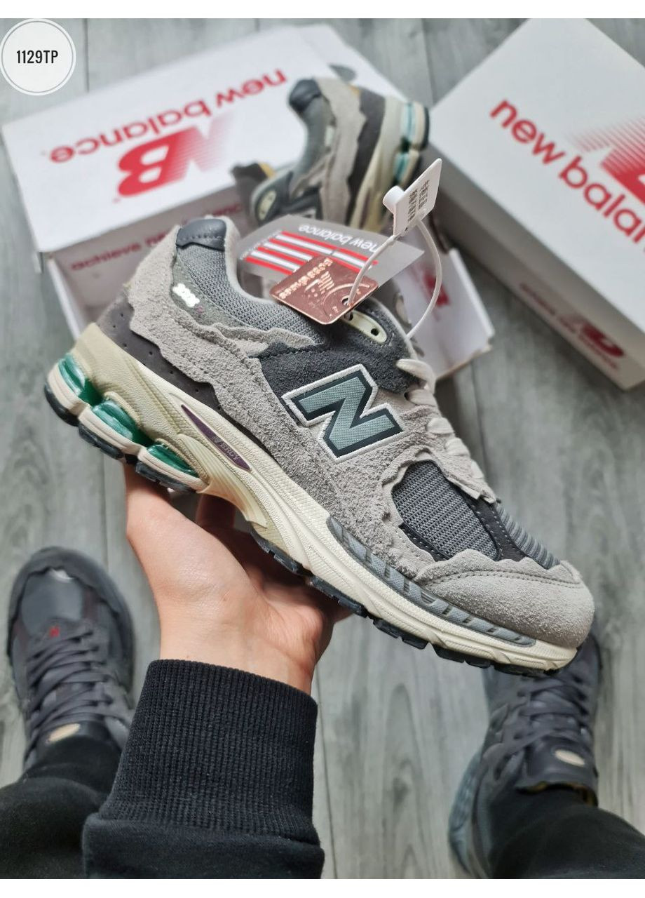 КРОССОВКИ ЖЕНСКИЕ NEW BALANCE 2002R PROTECTION PACK RAIN CLOUD НЬЮ БЕЛАНС 2002R No Brand комбинированные демисезоны (367170486)