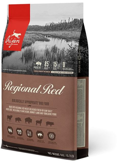 Сухий корм для собак Regional Red зі смаком м'яса та риби 6 кг (o18460) Orijen (316695646)