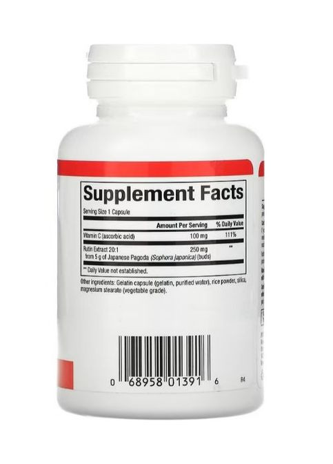 Rutin 250 mg 90 Caps Natural Factors (314533011)