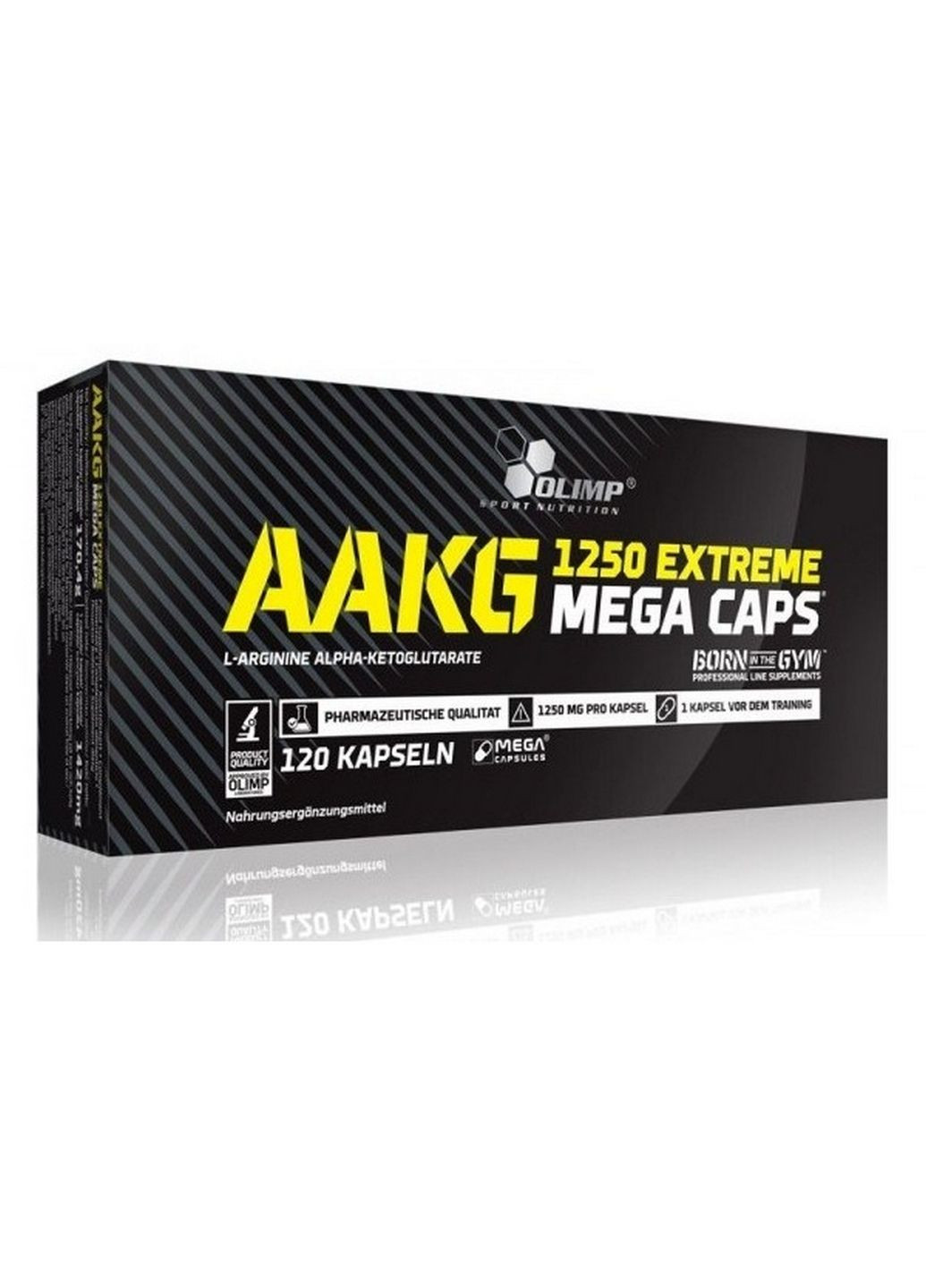 Амінокислота AAKG 1250 Extreme Mega Caps, 120 капсул Olimp (296261204)