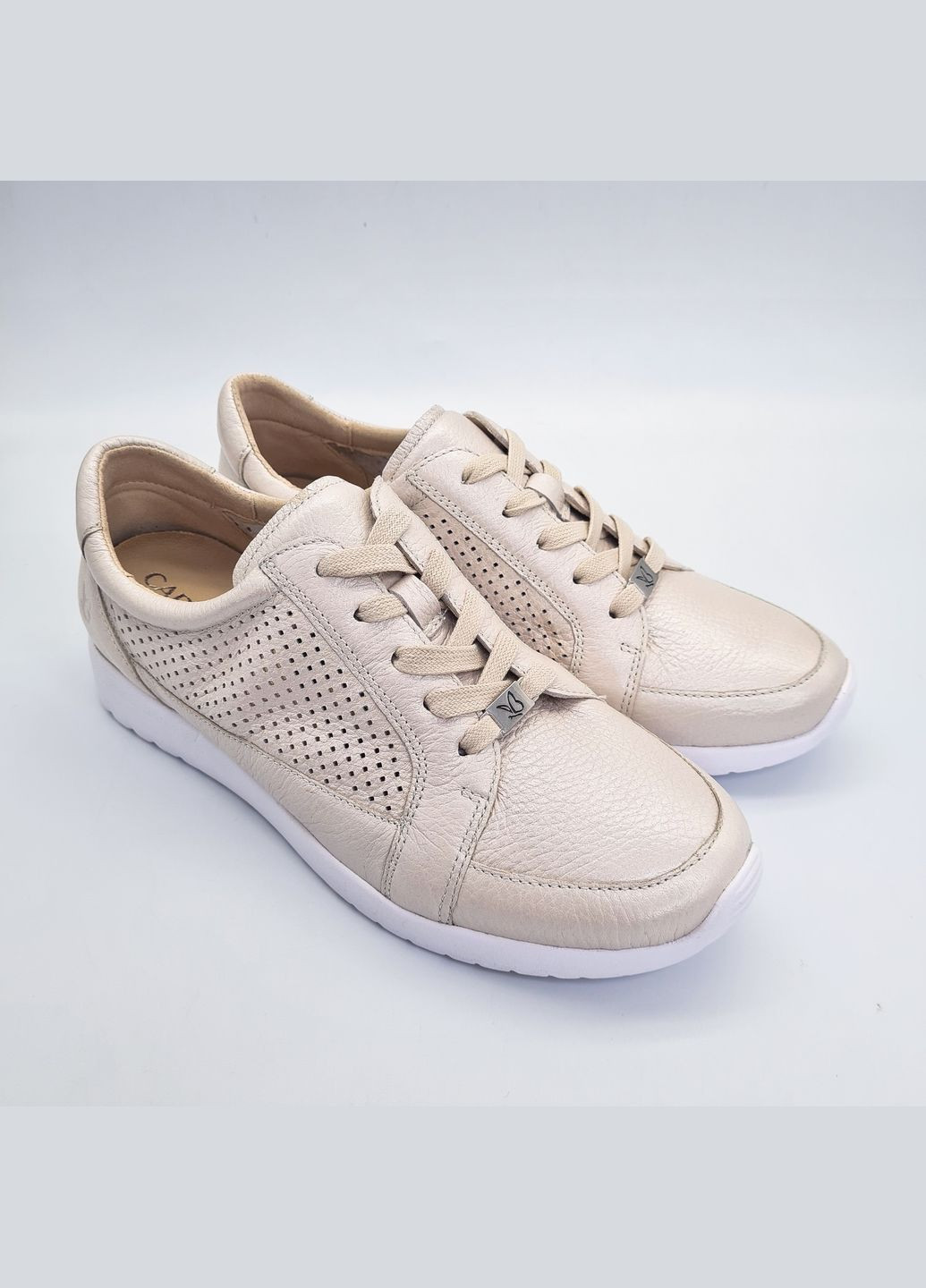 Кросівки (р) Шкіра 0-1-1-9-23722-44-131-1 Caprice світло-бежеві літо (328836793)