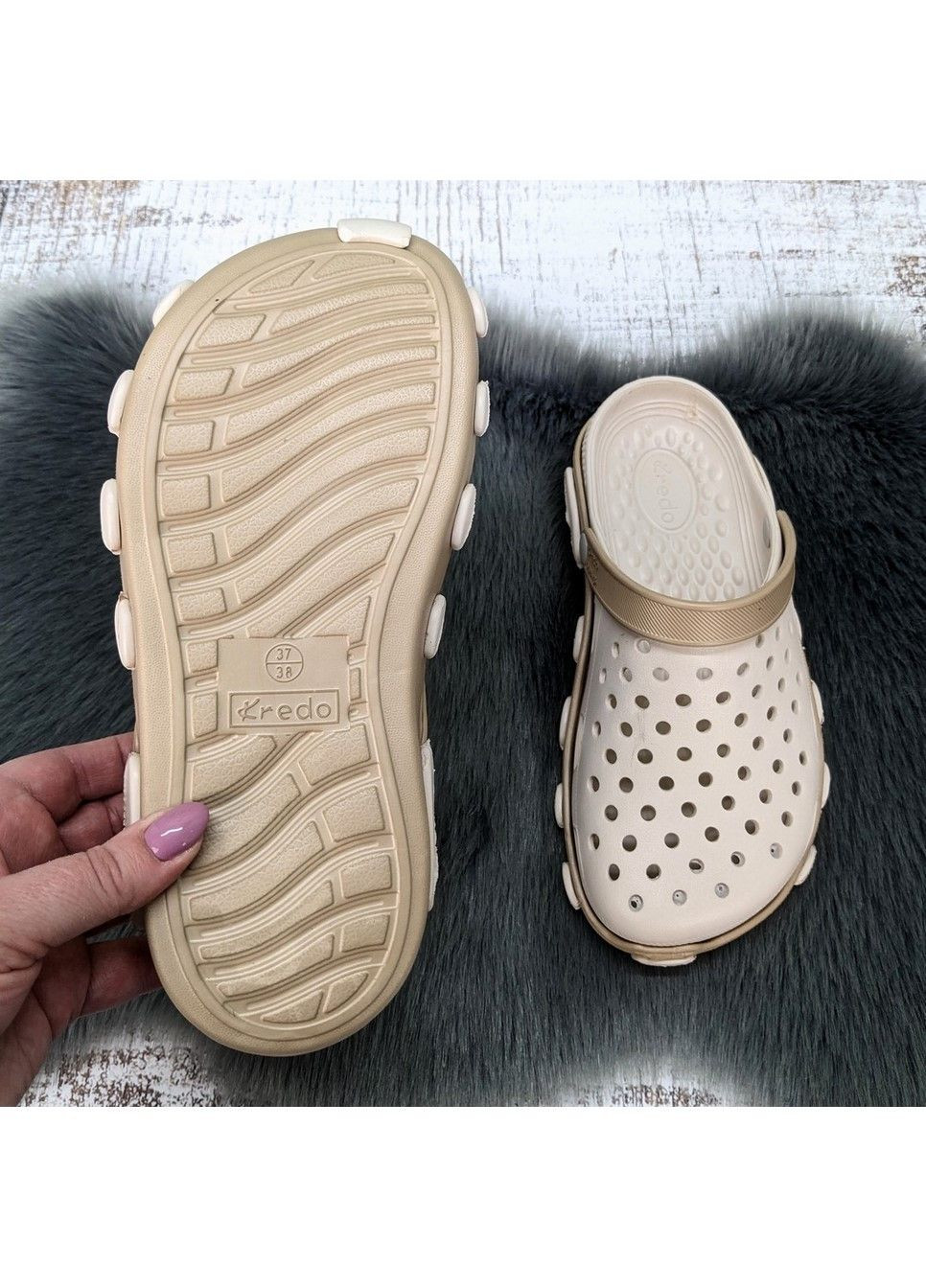 Кроксы женские пена Kredo (331737635)