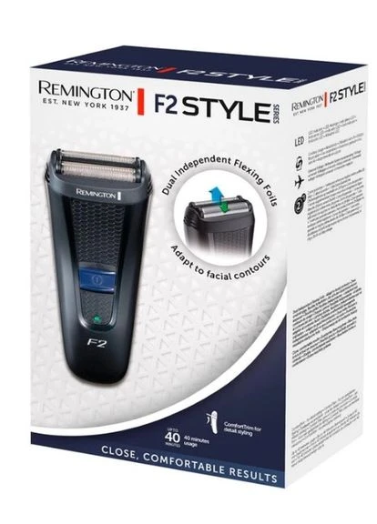 Электробритва сеточная для сухого бритья черная 23,4х15,9 см Remington (386710684)