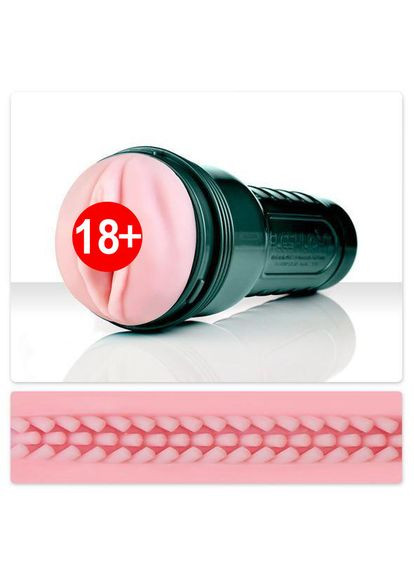 Мастурбатор з вібрацією Vibro Pink Lady Touch, три віброкулі, стимулювальний рельєф Fleshlight (303906817)