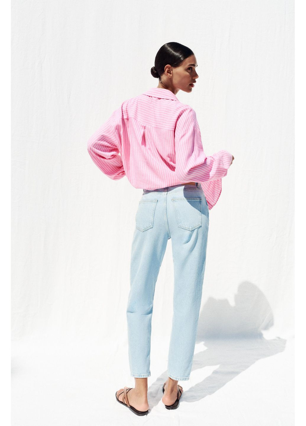 Джинсы z1975 mom fit high waist Zara - (362567515)