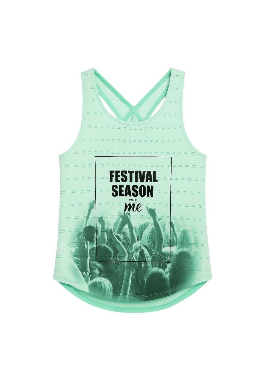 Майка Світло-зелений Tom Tailor (342718831)