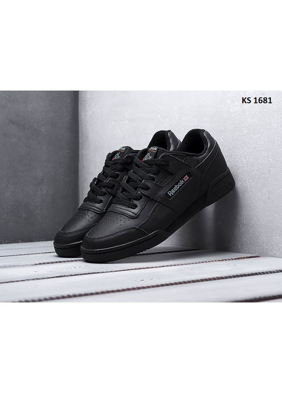 Комбіновані Осінні кросівки чоловічі reebok classic workout plus рібок No Brand