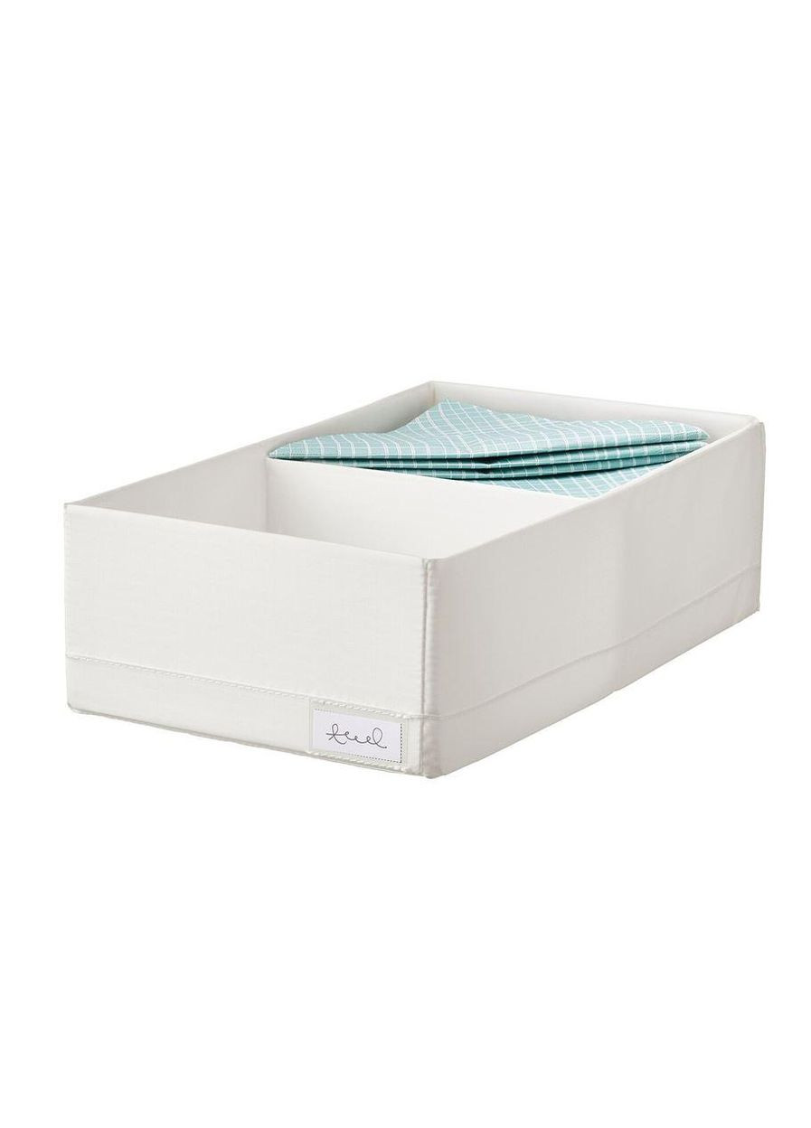 Ящик з відділеннями білий 203410 см IKEA (272149928)