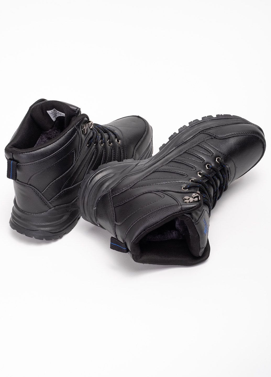 Чорні кросівки зимові жіночі 342343 Power