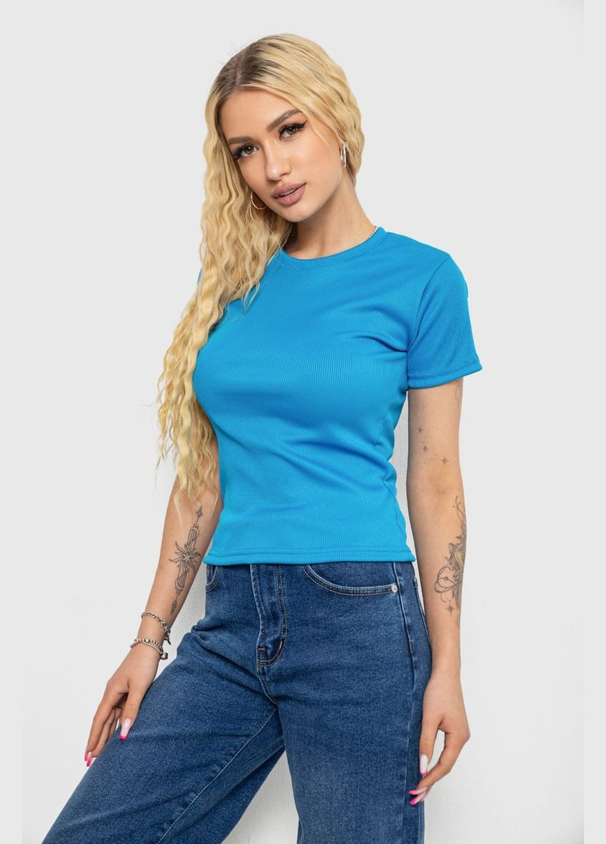 Футболка жіноча в рубчик Annabelle 238R123-2 - (328921729)