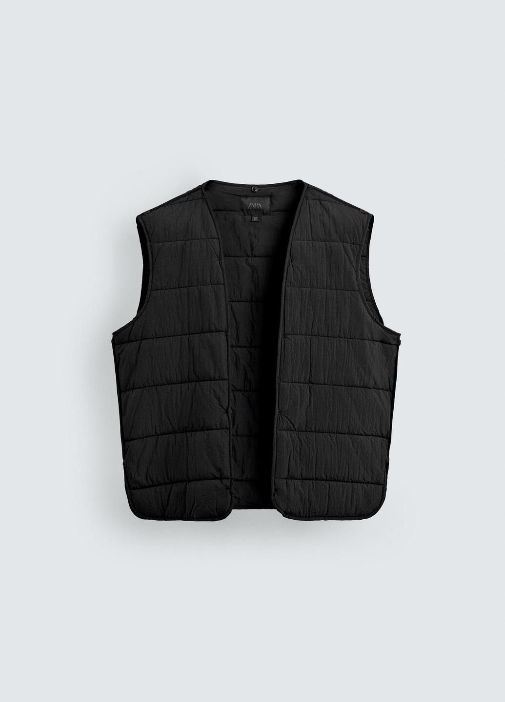 Коричневая демисезонная куртка Zara