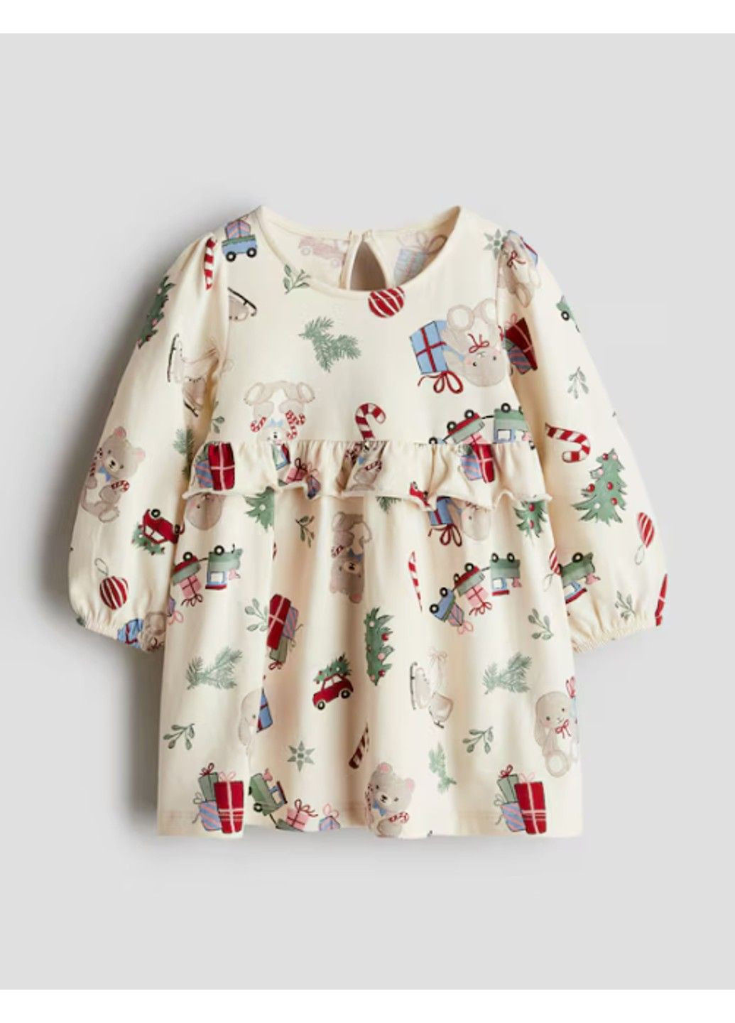 Бежевое платье H&M (328066927)