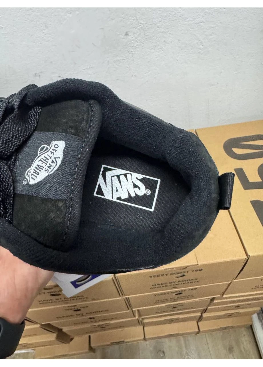 КРОССОВКИ ЖЕНСКИЕ VANS KNU SCHOOL PLATFORM TOTAL BLACK ВАНС КНУ СКУЛ ЧЕРНЫЕ No Brand чёрные демисезоны (391946315)