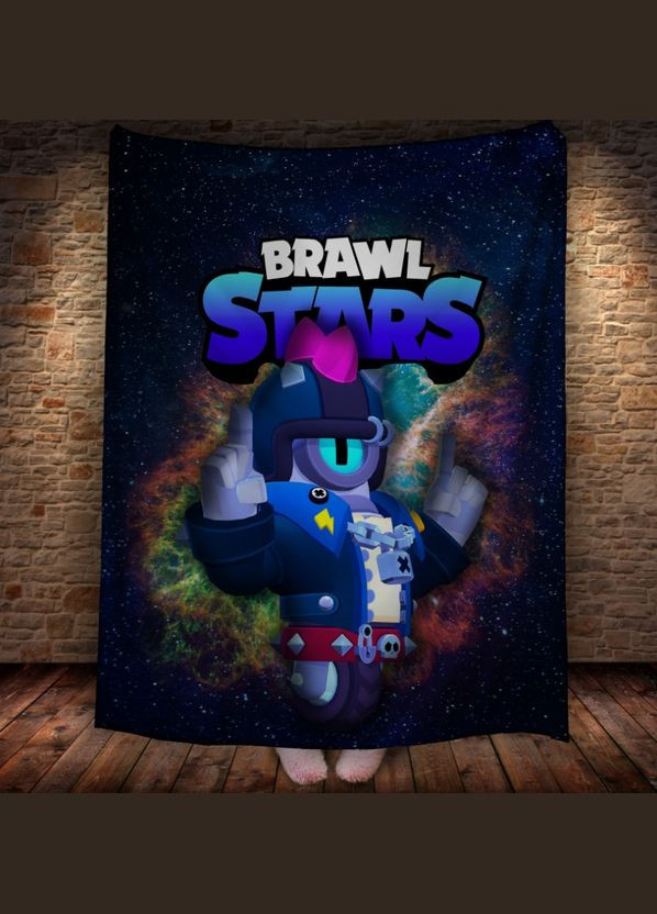Плед с 3D-принтом на тему Brawl Stars Герои Бравл Старс - Плед с 3D-принтом на тему Brawl Stars Герои Бравл Старс Перша Креативна мануфактура PERFECTUS Плед (301869039)