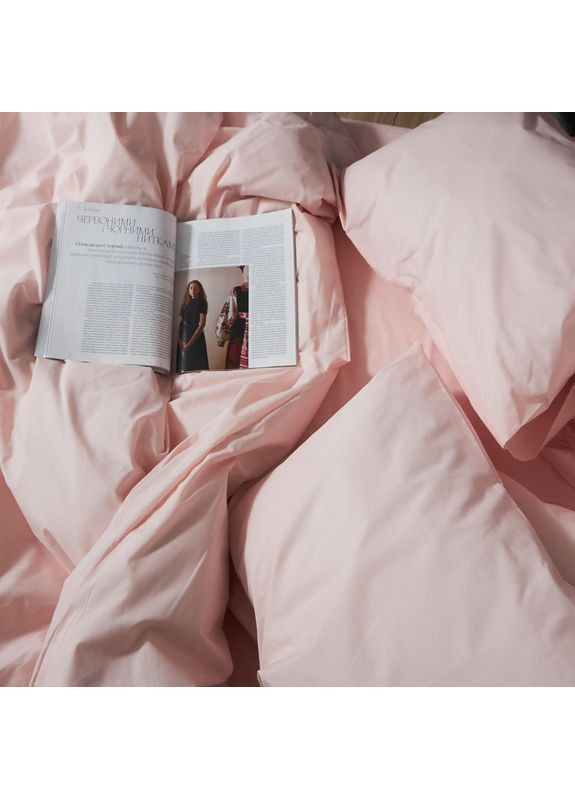 Комплект постільної білизни Бязь Gold Люкс «» Сімейний 160х220х2 наволочки 2х40х60 (MS-820006960) Moon&Star Soft Rose (356114886)