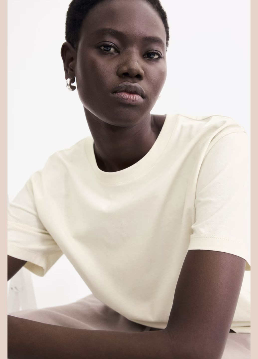 Футболка H&M basic - (329900537)