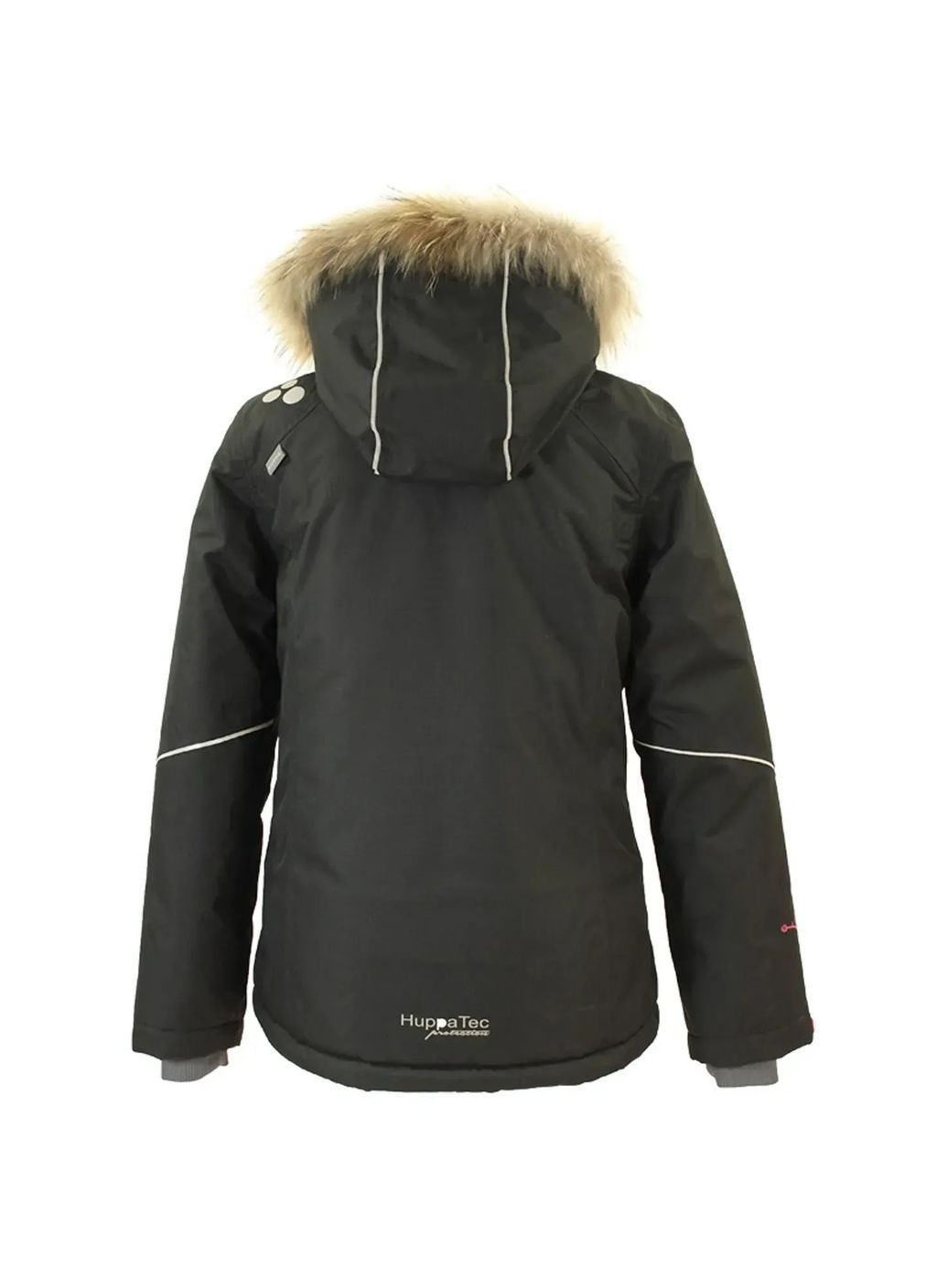 Чорна куртка лижна kristin, р.146, чорний () Huppa 18090030-00009-146