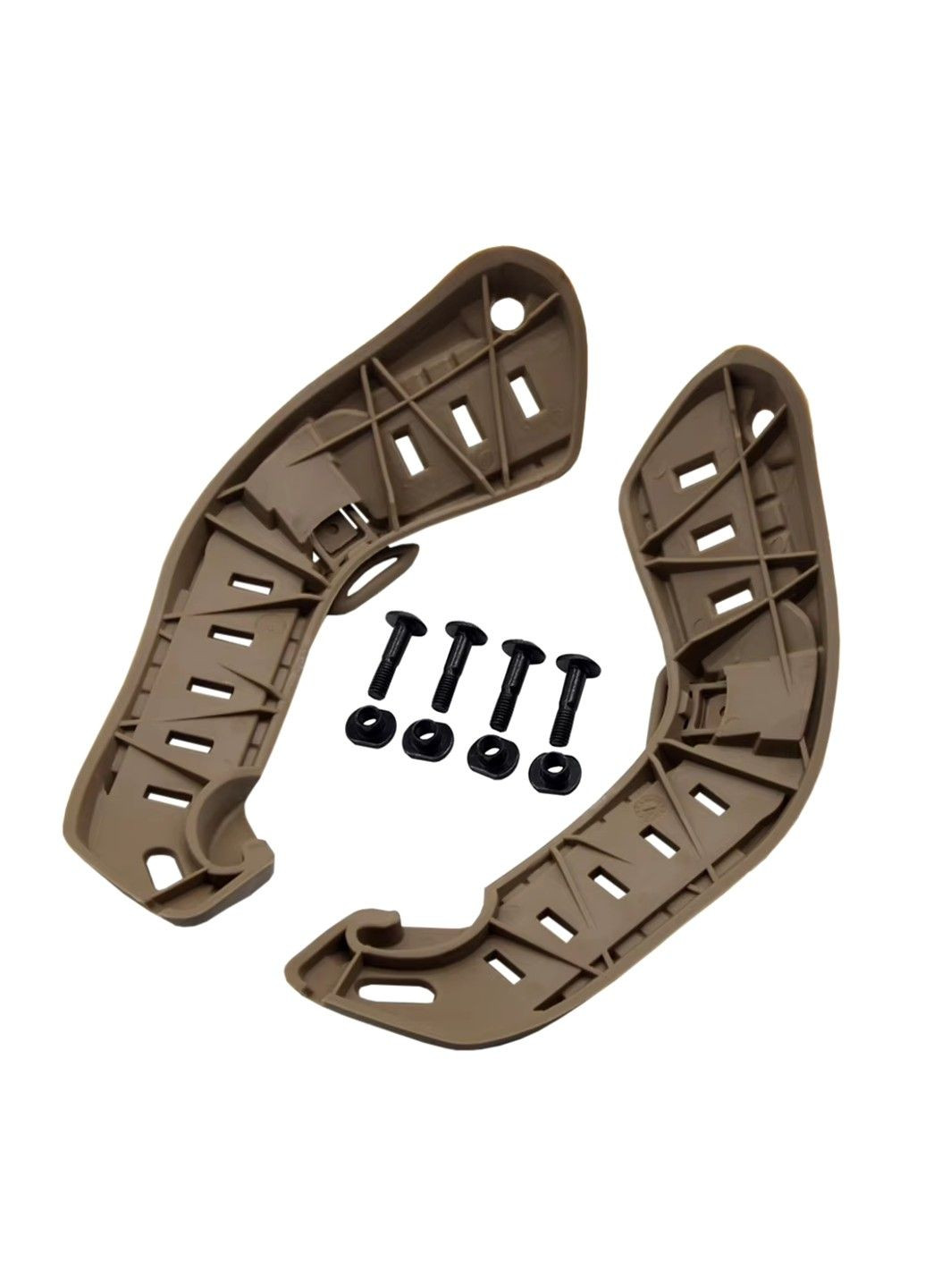 Рейкове кріплення (планка) на бронешлем Mich2000 Койот No Brand (332635392)