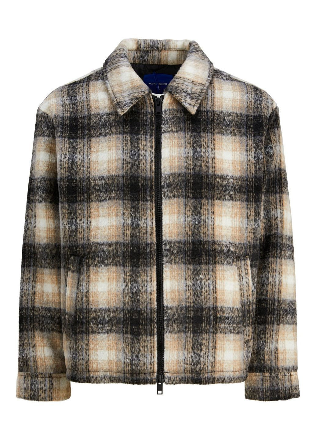 Куртка-сорочка,бежевий-чорний,JACK&JONES Jack & Jones (366029196)