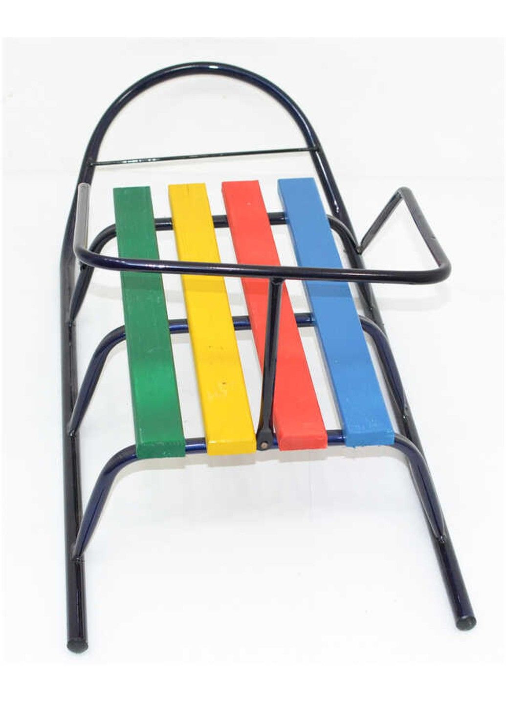 Сани "Класик" круглі полозья - синій /БЕЗ РУЧКИ/ No Brand (305826107)