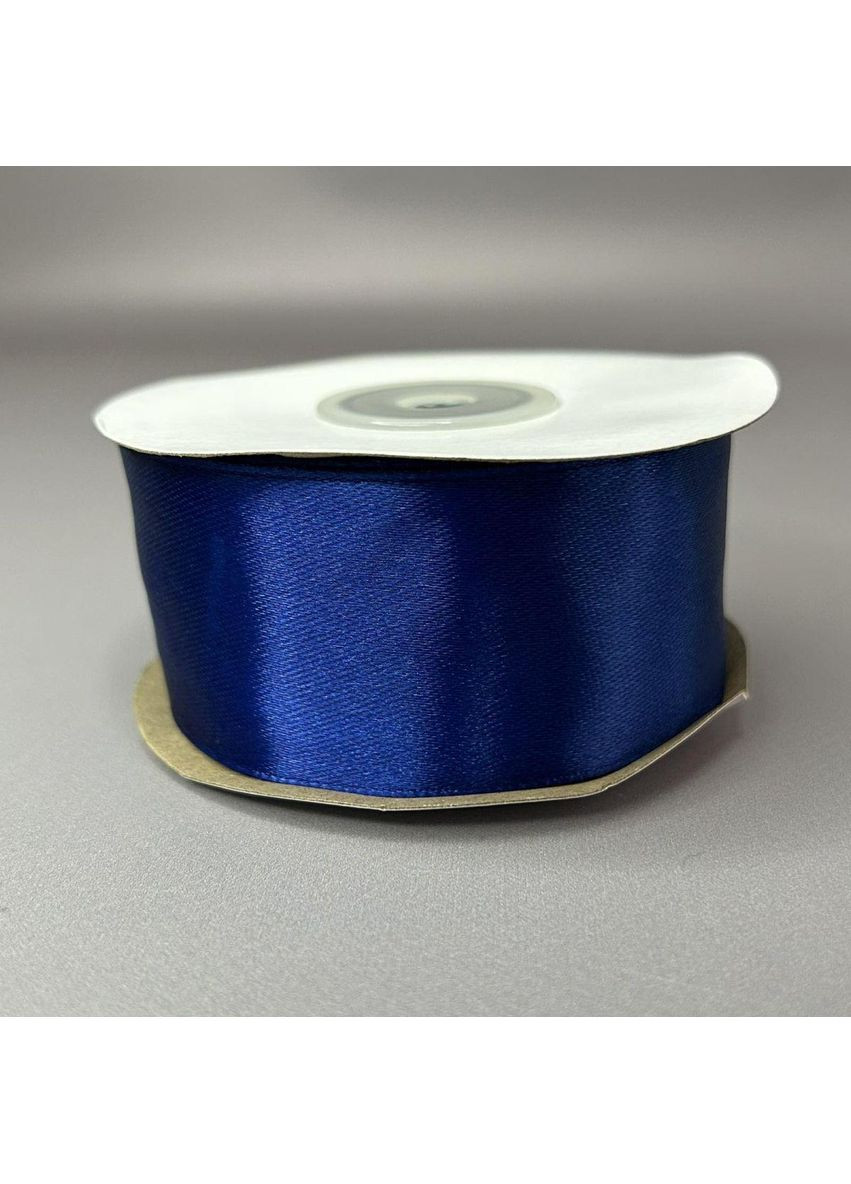 27 м - Стрічка атласна 38 мм (#178) - синя Plus-plus (352743992)