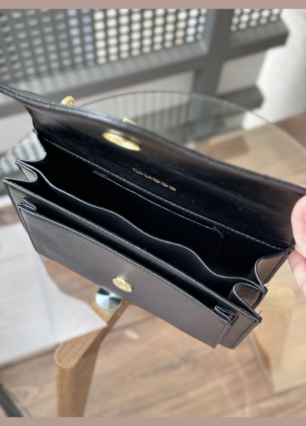 Женская сумка Guess 18091 кросс-боди через плечо черная No Brand (295272525)