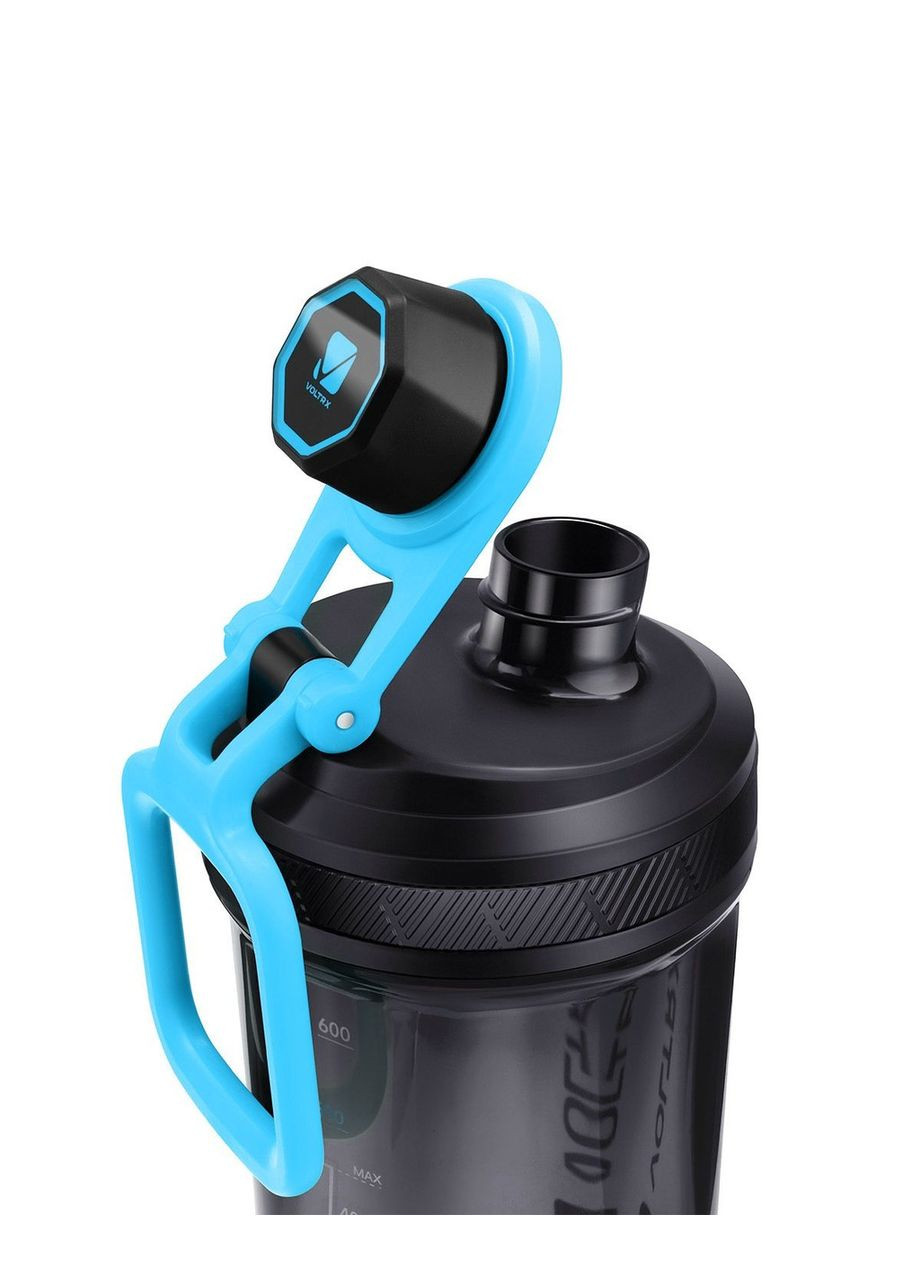 Шейкер спортивный электрический VOLTRX 600 мл. Tritan Blue SmartShake Gallium (329187958)
