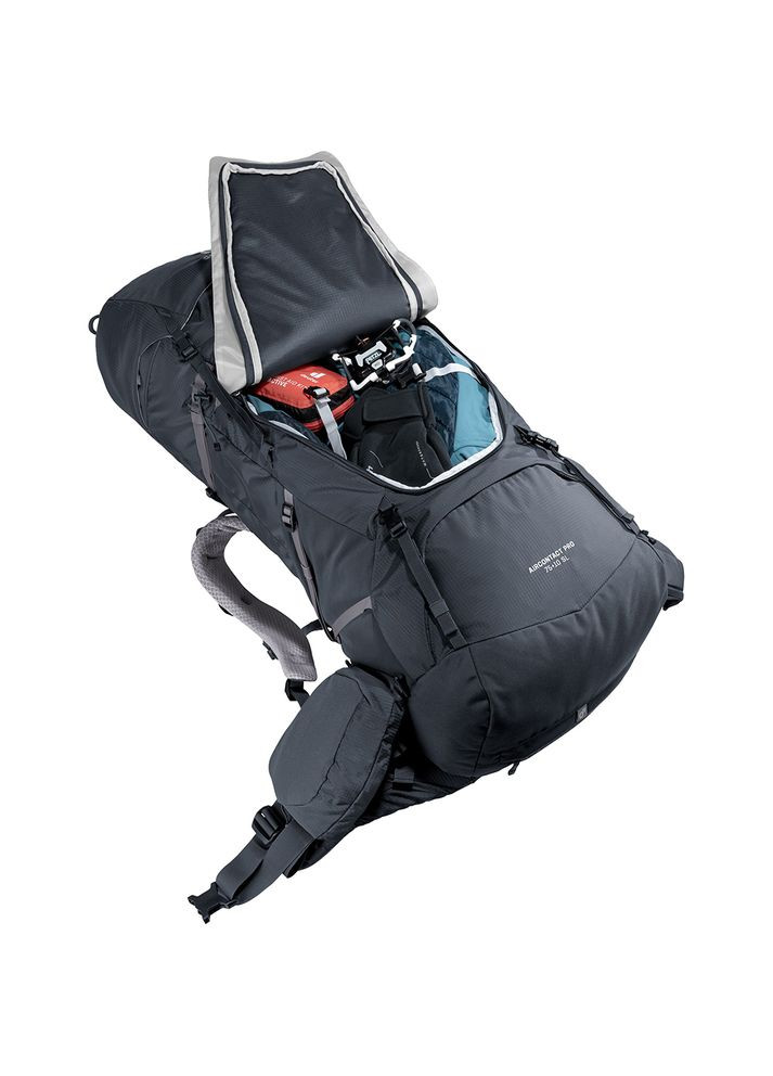 Рюкзак Aircontact Pro 85+10 л black 3370325 7000 Deuter (350229942)